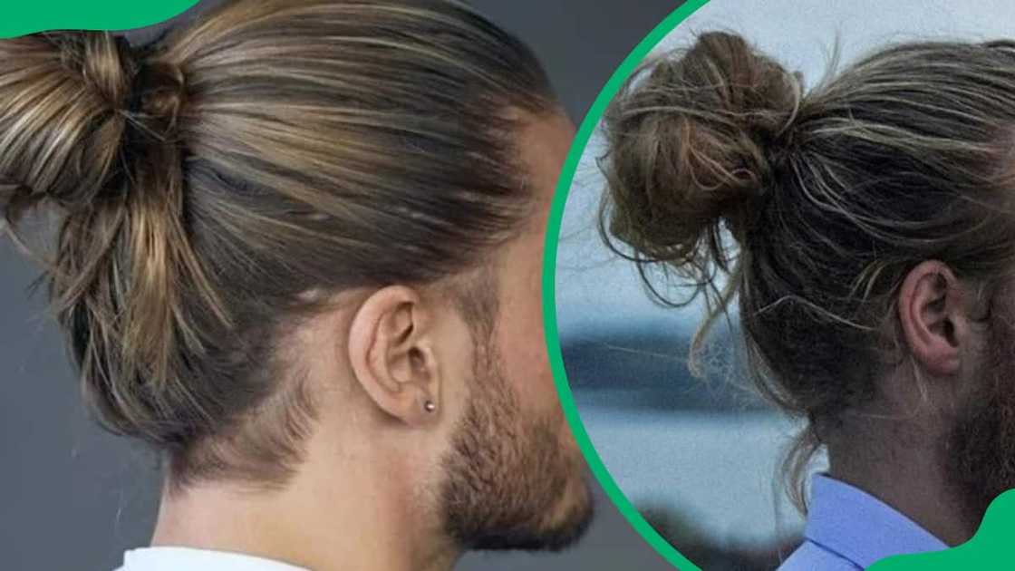 The man bun hairstyle The man bun hairstyle