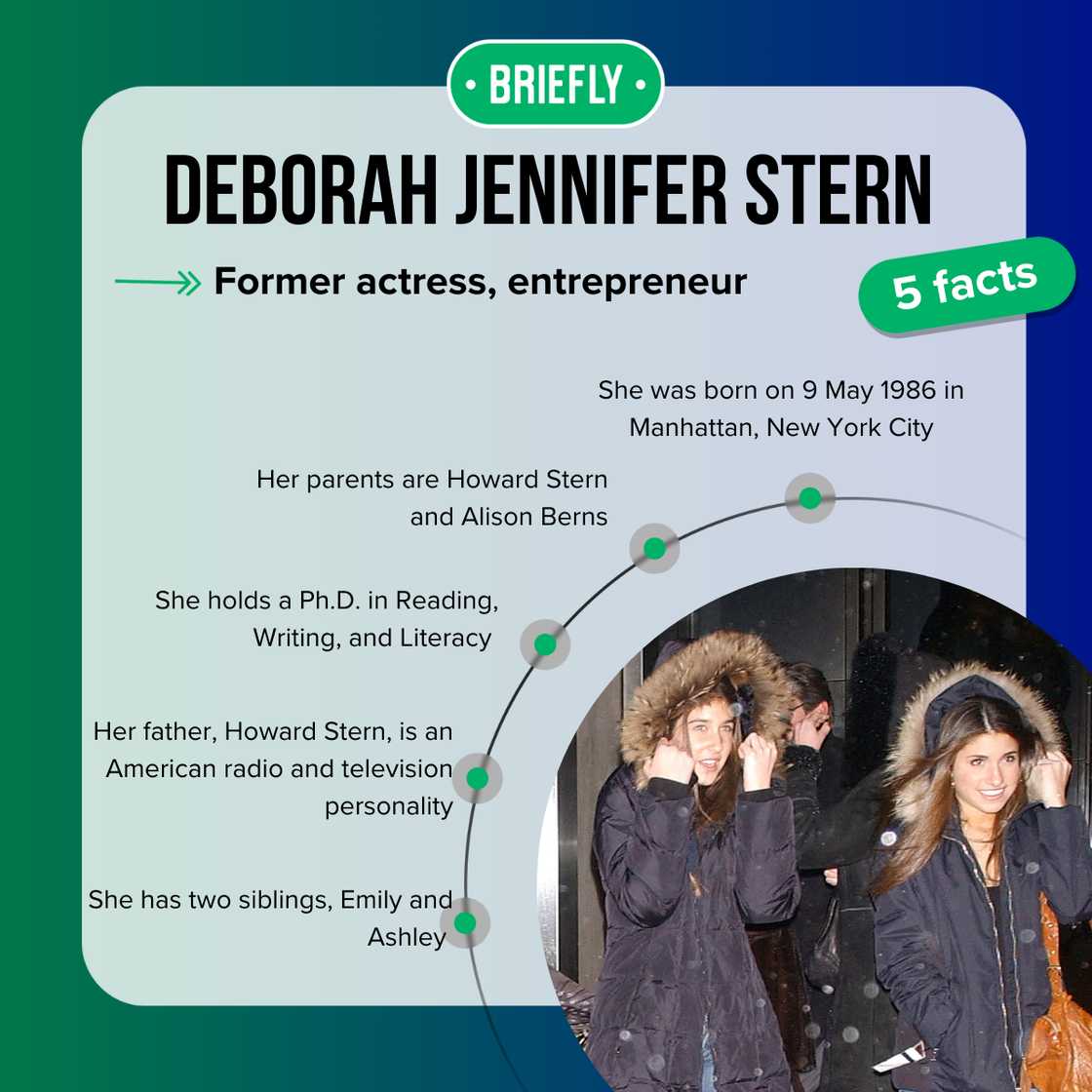 Top 5 facts about Deborah Jennifer Stern Top 5 facts about Deborah Jennifer Stern