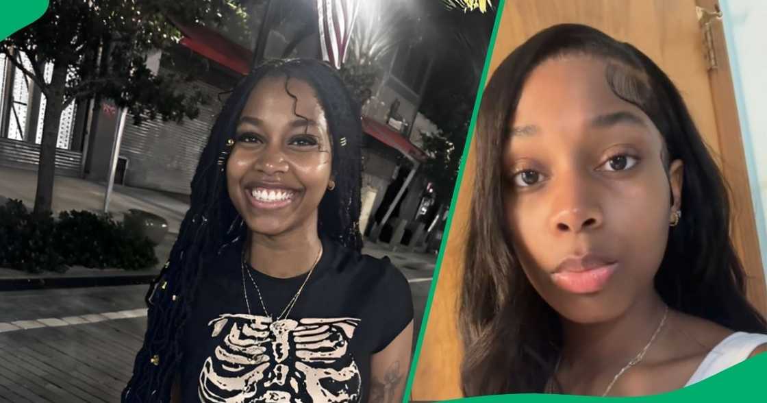 A woman allegedly found a 'tracker' on the clothes she ordered online. A woman allegedly found a 'tracker' on the clothes she ordered online.