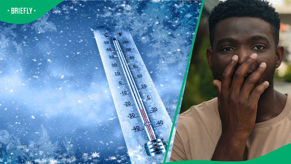 American man bewildered by freezing weather in SA as video sparks geography lesson American man bewildered by freezing weather in SA as video sparks geography lesson