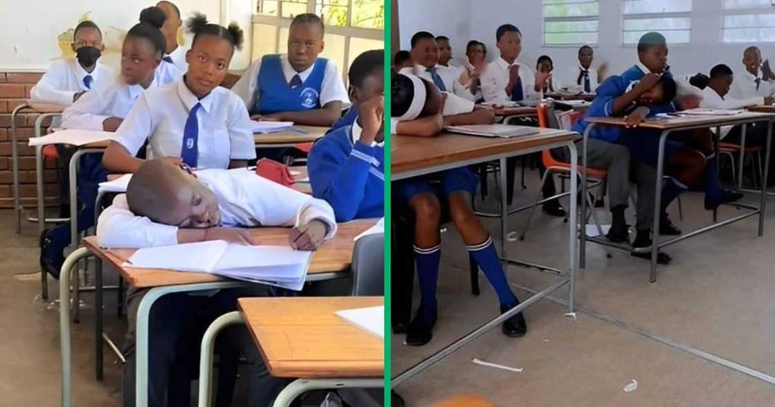 TikTok video shows students sleeping in class TikTok video shows students sleeping in class