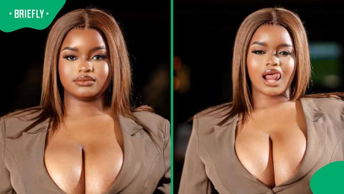 Dolly Ditebogo has a breast reduction surgery Dolly Ditebogo has a breast reduction surgery
