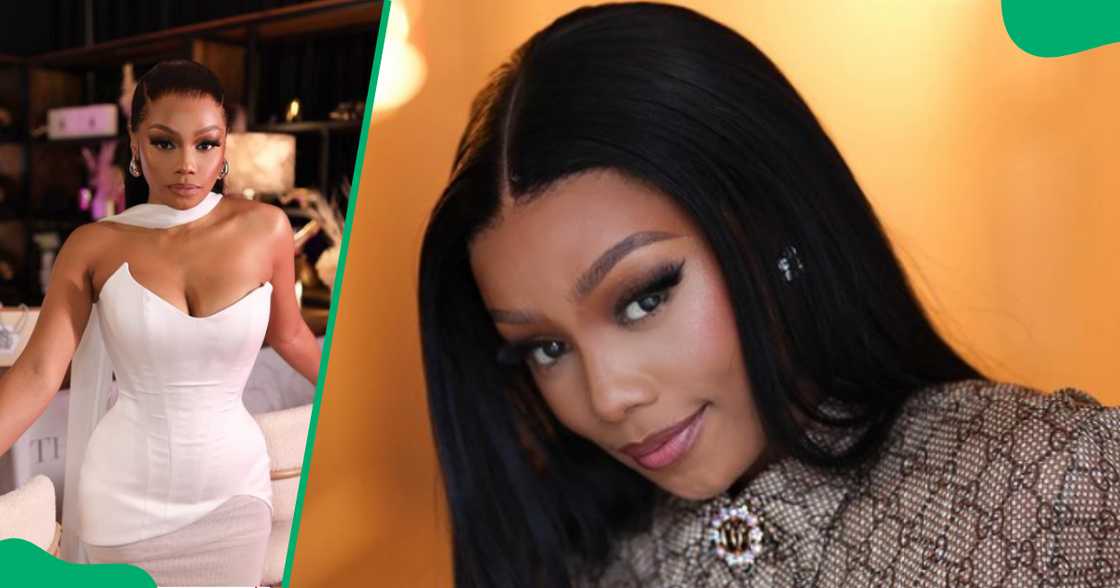 Bonang Matheba added a non-alcoholic beverage to her BNG line Bonang Matheba added a non-alcoholic beverage to her BNG line