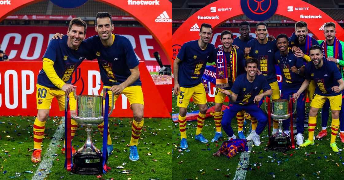 Messi dominates in Copa del Rey final, Barca beating Athletic Bilbao 4-0 Messi dominates in Copa del Rey final, Barca beating Athletic Bilbao 4-0