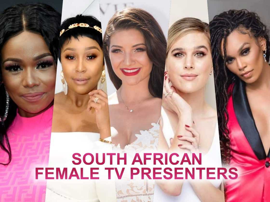 Top 10 South African female TV presenters Top 10 South African female TV presenters