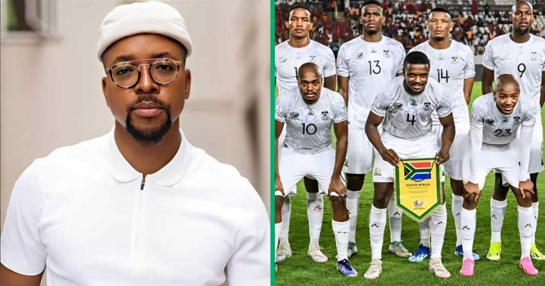 Maps Maponyane trolled the DA after they congratulated Bafana Bafana.