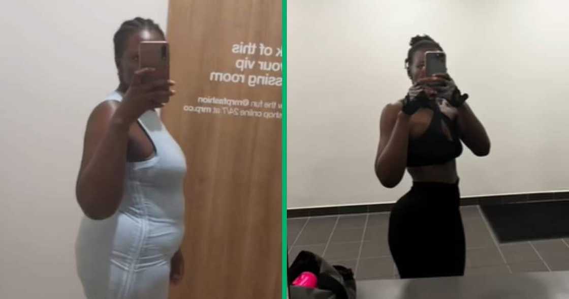 Weight loss, TikTok video, fitness Weight loss, TikTok video, fitness