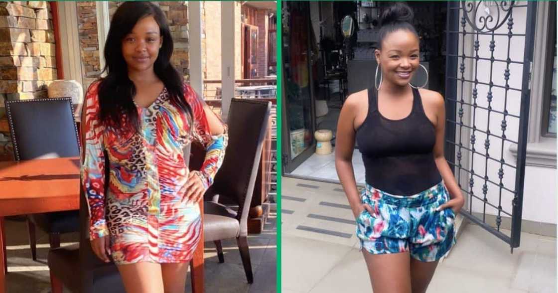 Nonhle Thema celebrates Christmas at the mall Nonhle Thema celebrates Christmas at the mall