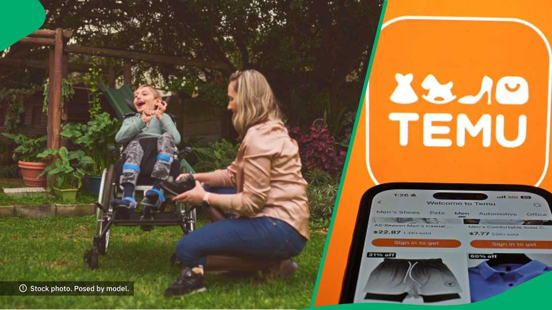 Mechelle le Roux uses Temu to help son with special-needs Mechelle le Roux uses Temu to help son with special-needs