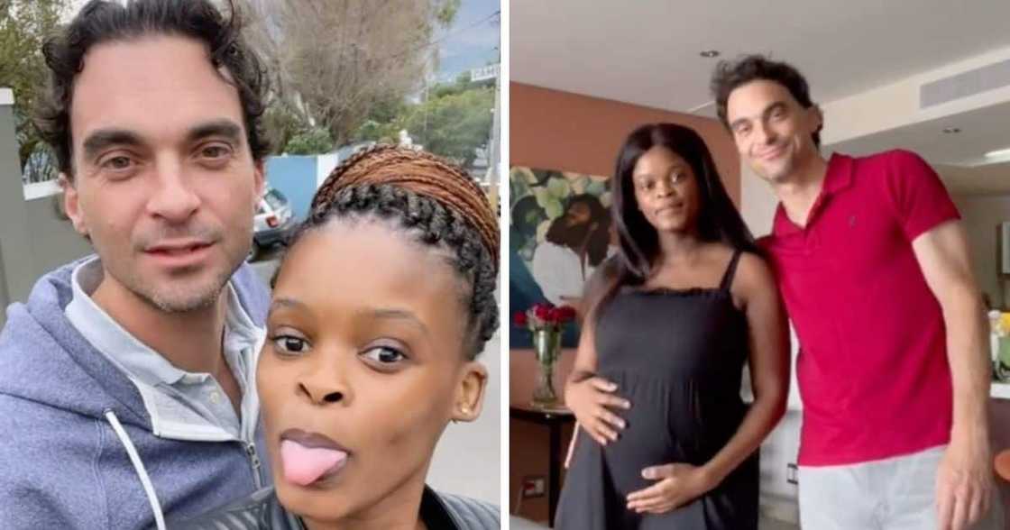 Interracial couple in Cape Town share cute moments together