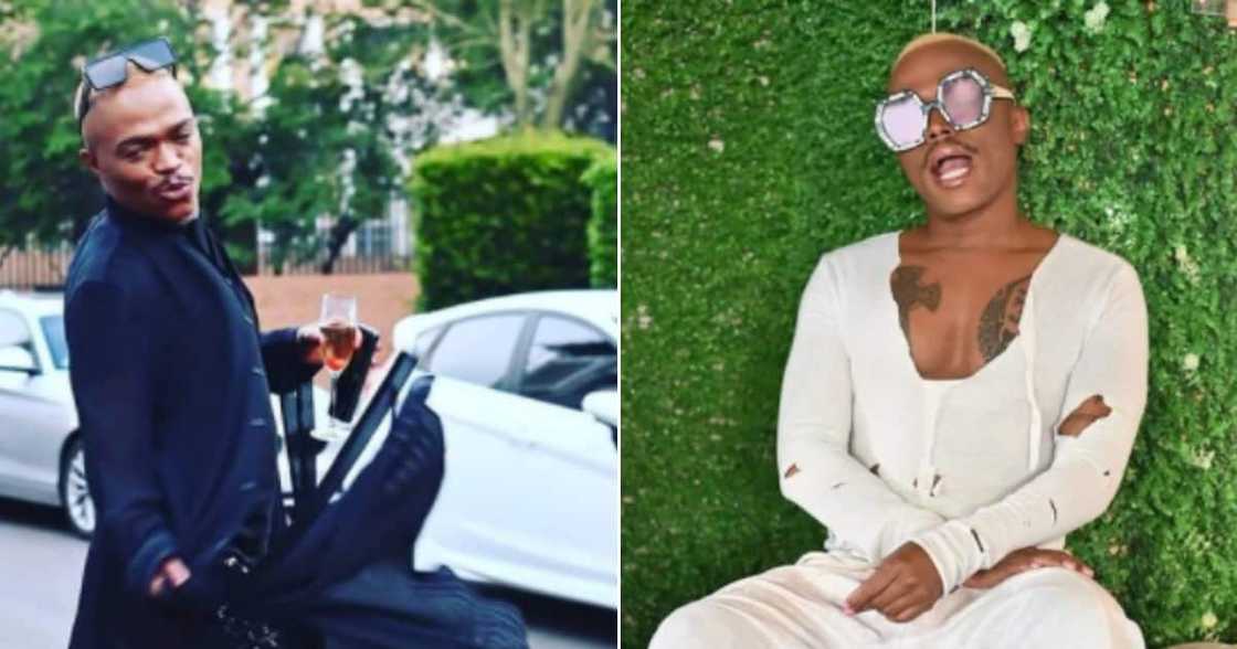 Somizi Mhlongo, sister, funeral, loss, social media