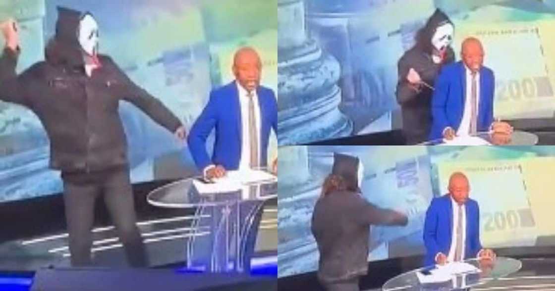 Weird news broadcast has peeps asking questions Weird news broadcast has peeps asking questions