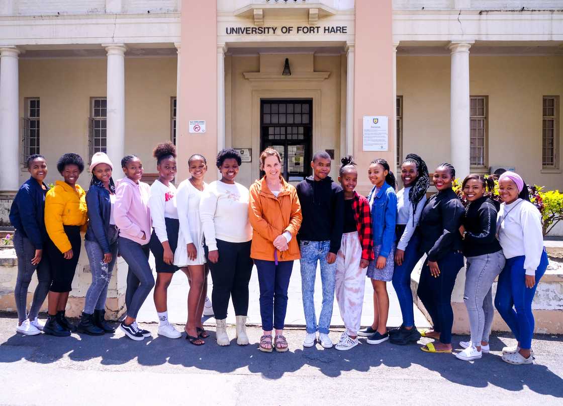 UFH Department of Social Work and Social Development students UFH Department of Social Work and Social Development students