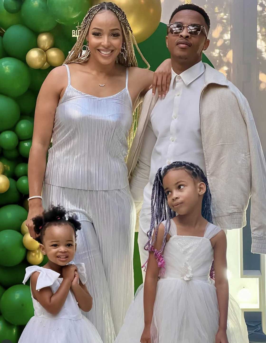 Oros Mampofu and Bianca Carmichael announced their pregnancy Oros Mampofu and Bianca Carmichael announced their pregnancy