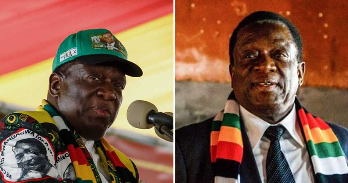 Zimbabwe President Emmerson Mnangagwa