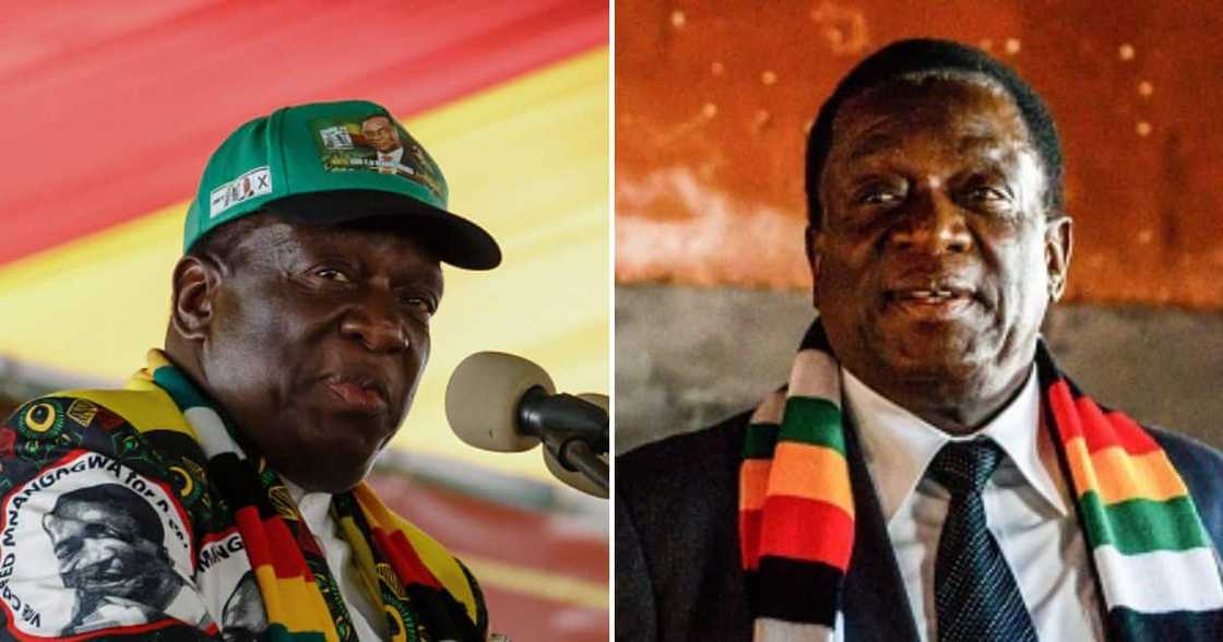 Zimbabwe President Emmerson Mnangagwa Zimbabwe President Emmerson Mnangagwa