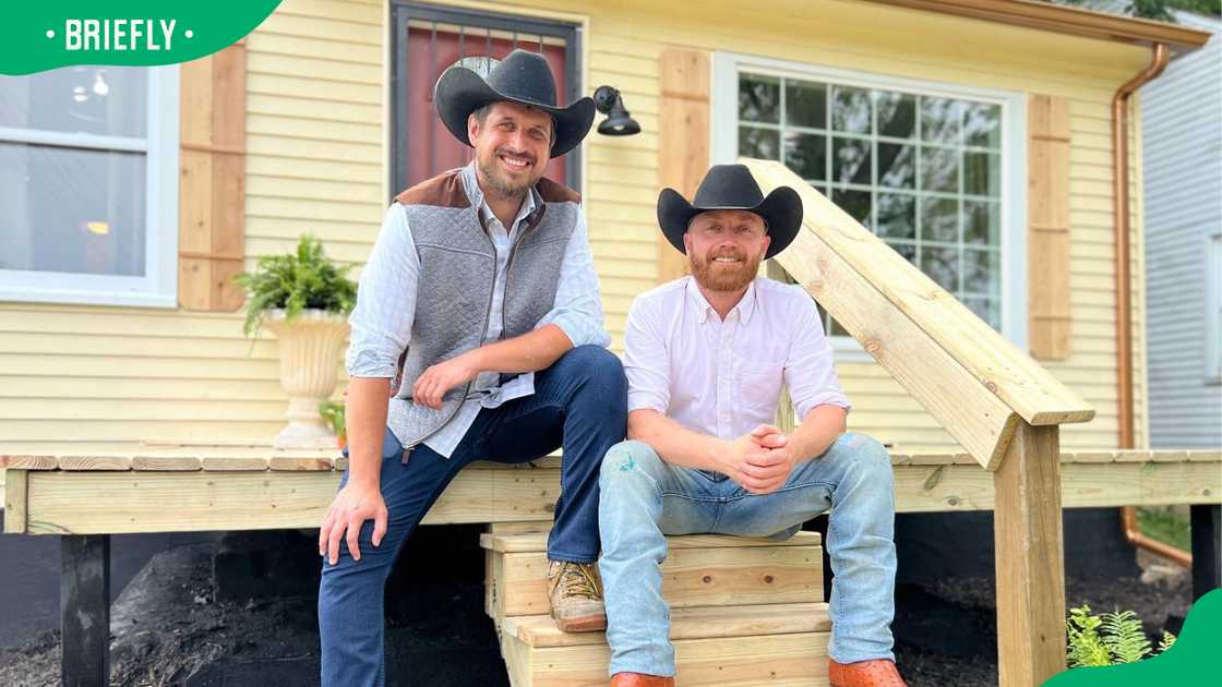 Keith Bynum and Evan Thomas on 14 June 2022. Keith Bynum and Evan Thomas on 14 June 2022.