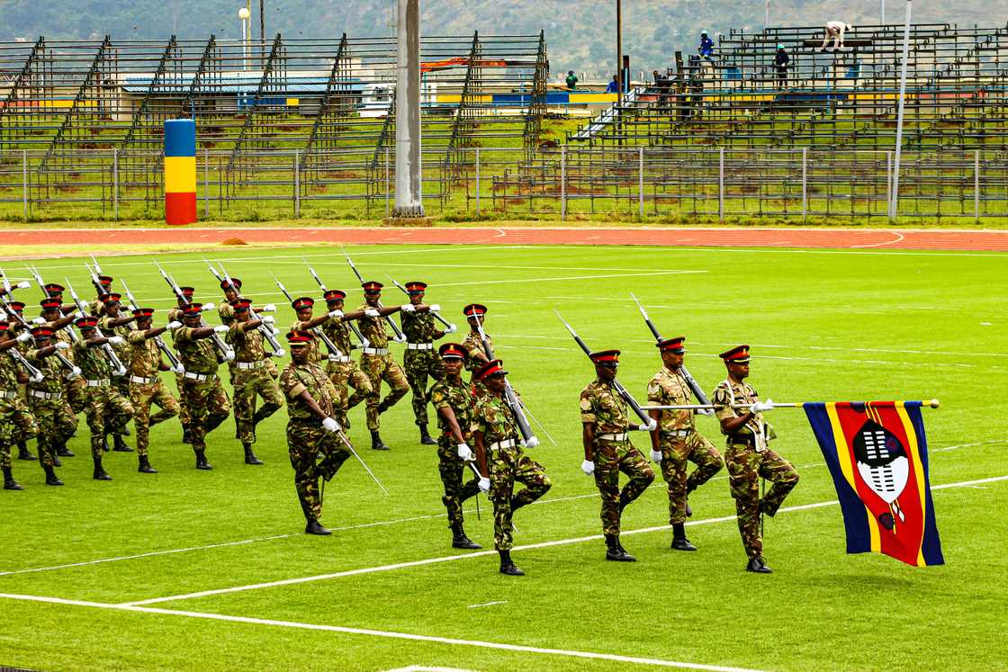 eSwatini is a sovereign kingdom landlocked in South Africa eSwatini is a sovereign kingdom landlocked in South Africa