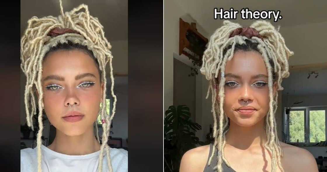 TikTok video of creator who went viral fro being pretty TikTok video of creator who went viral fro being pretty