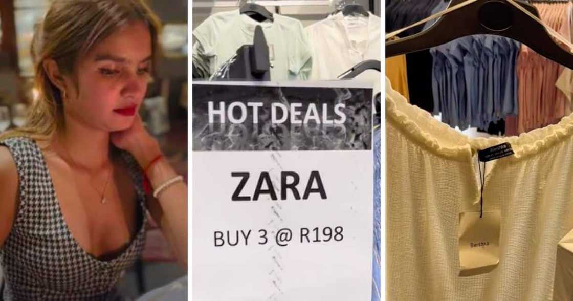 Woman plugs Mzansi with Zara factory shop. Woman plugs Mzansi with Zara factory shop.