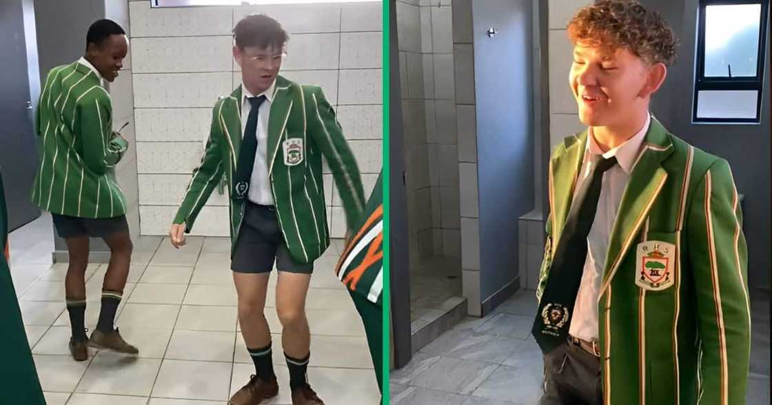 A Rusterburg schoolboy impressed Mzansi with his dance moves. A Rusterburg schoolboy impressed Mzansi with his dance moves.