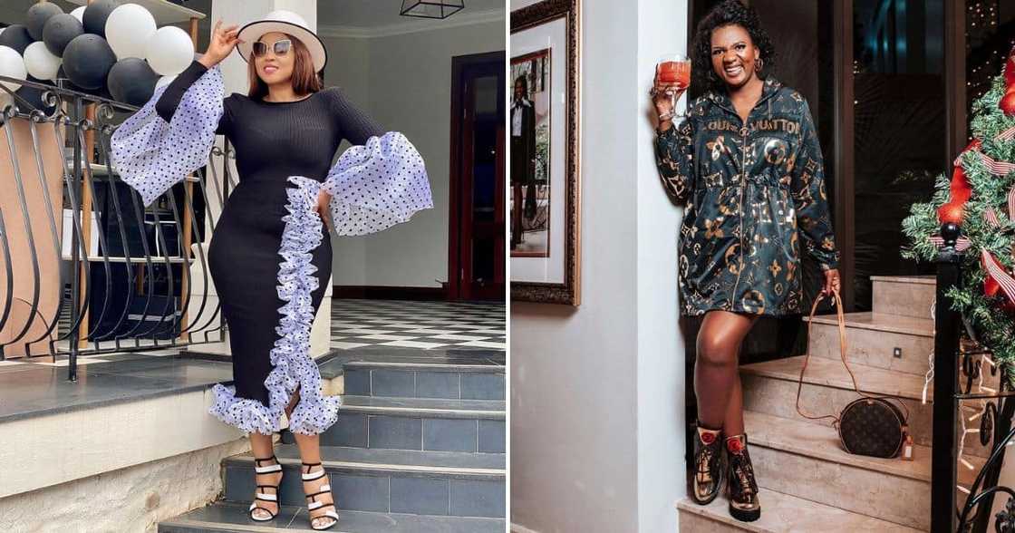 Ayanda Ncwane and Shauwn Mkhize also opend their hearts and wallets Ayanda Ncwane and Shauwn Mkhize also opend their hearts and wallets