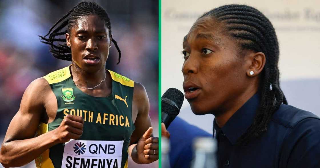 Caster Semenya is awaiting the court case hearing