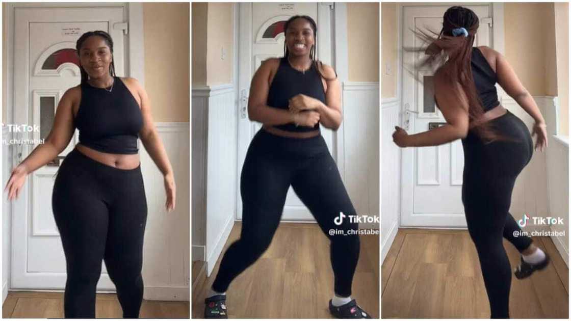 Lady with cool moves dances to 'Elon Musk Boys' song