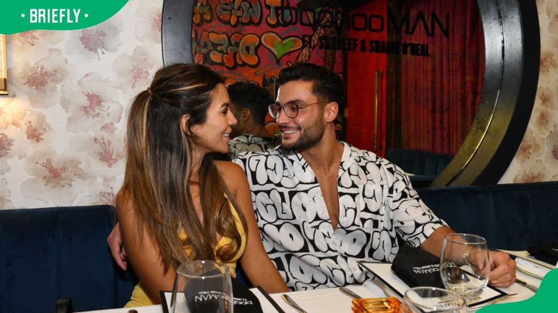 Ekin-Su and Davide Sanclimenti at the 2022 boohooMAN x Shareef & Shaqir O'Neal NYFW Dinner Ekin-Su and Davide Sanclimenti at the 2022 boohooMAN x Shareef & Shaqir O'Neal NYFW Dinner