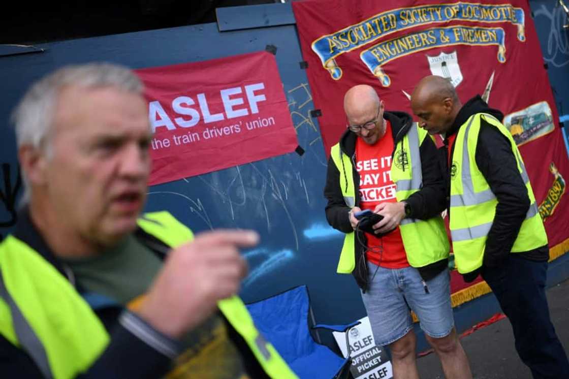 Members of the Aslef trade union representing train drivers rejected a new pay offer Members of the Aslef trade union representing train drivers rejected a new pay offer