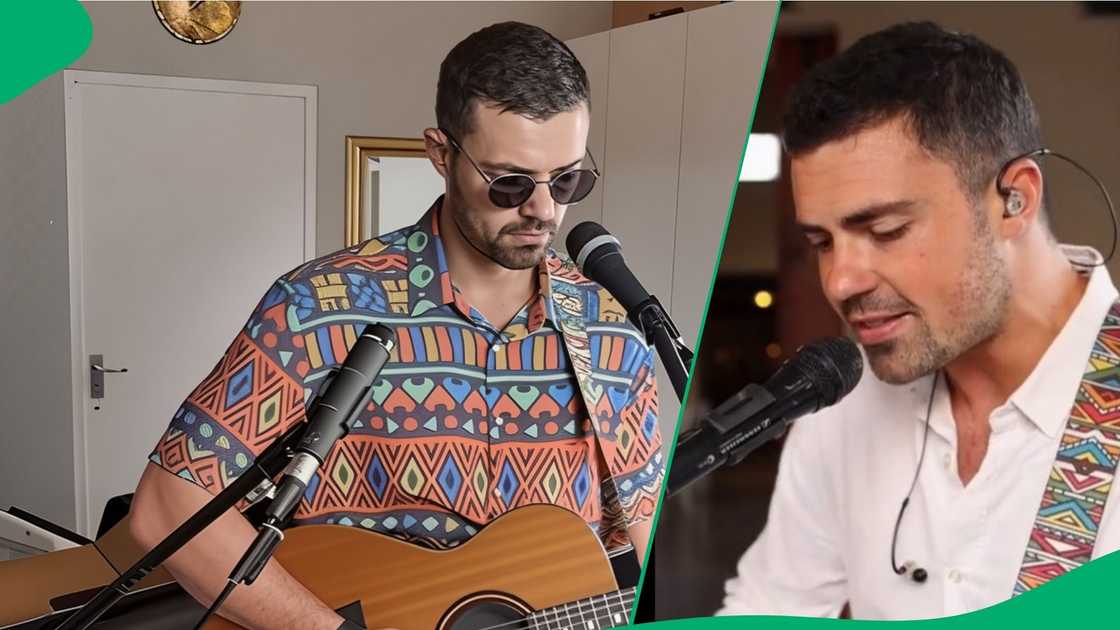 Man sings in isXhosa and Isizulu in videos Man sings in isXhosa and Isizulu in videos