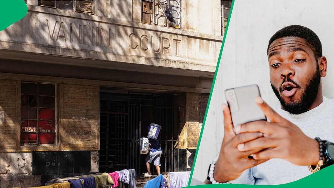 10 Hillbrow thugs accost and rob victim in broad daylight in harrowing CCTV 10 Hillbrow thugs accost and rob victim in broad daylight in harrowing CCTV