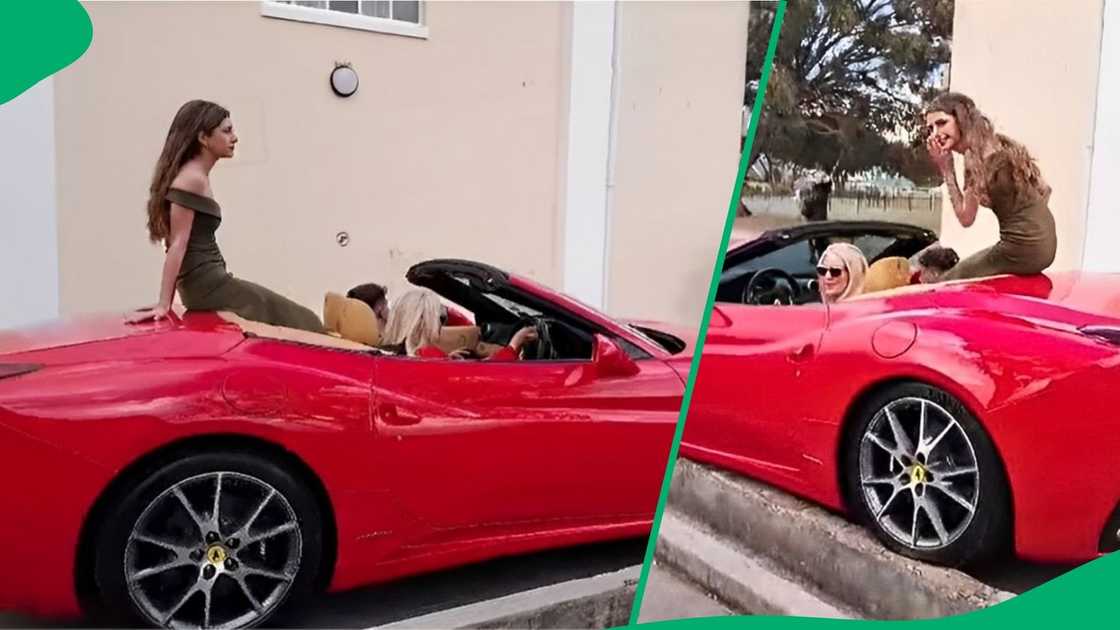 TikTok video of Matric dance entry with Ferrari ends badly