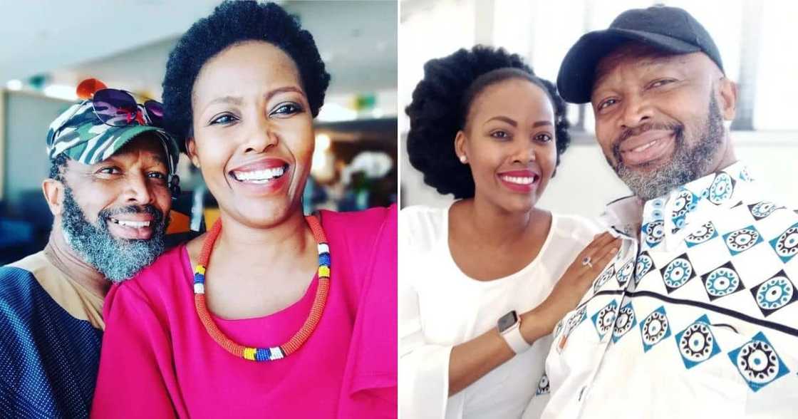 Sello Maake ka Ncube and his wife Pearl showed each other love on Twitter. Sello Maake ka Ncube and his wife Pearl showed each other love on Twitter.
