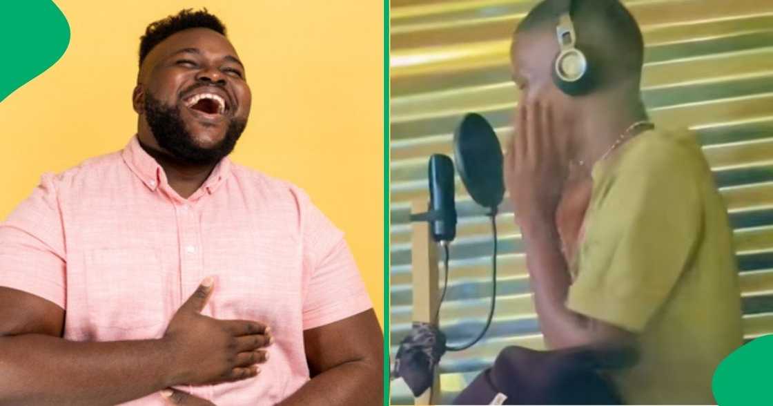 Mzansi laughed at an upcoming musician's song Mzansi laughed at an upcoming musician's song