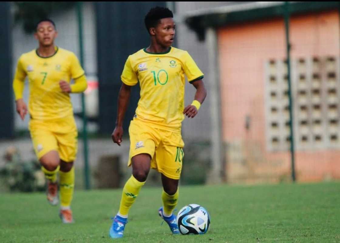 Emile Witbooi one of SA'S youngest footbal talents