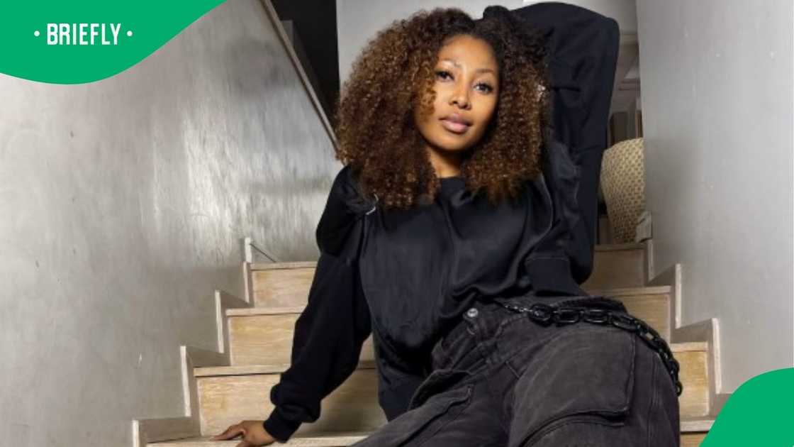 Enhle Mbali loses Carlton Hair Enhle Mbali loses Carlton Hair