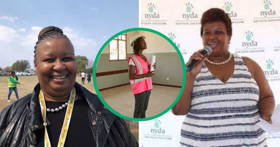Juliet Tshoke has cemented her mark in the construction industry. Juliet Tshoke has cemented her mark in the construction industry.