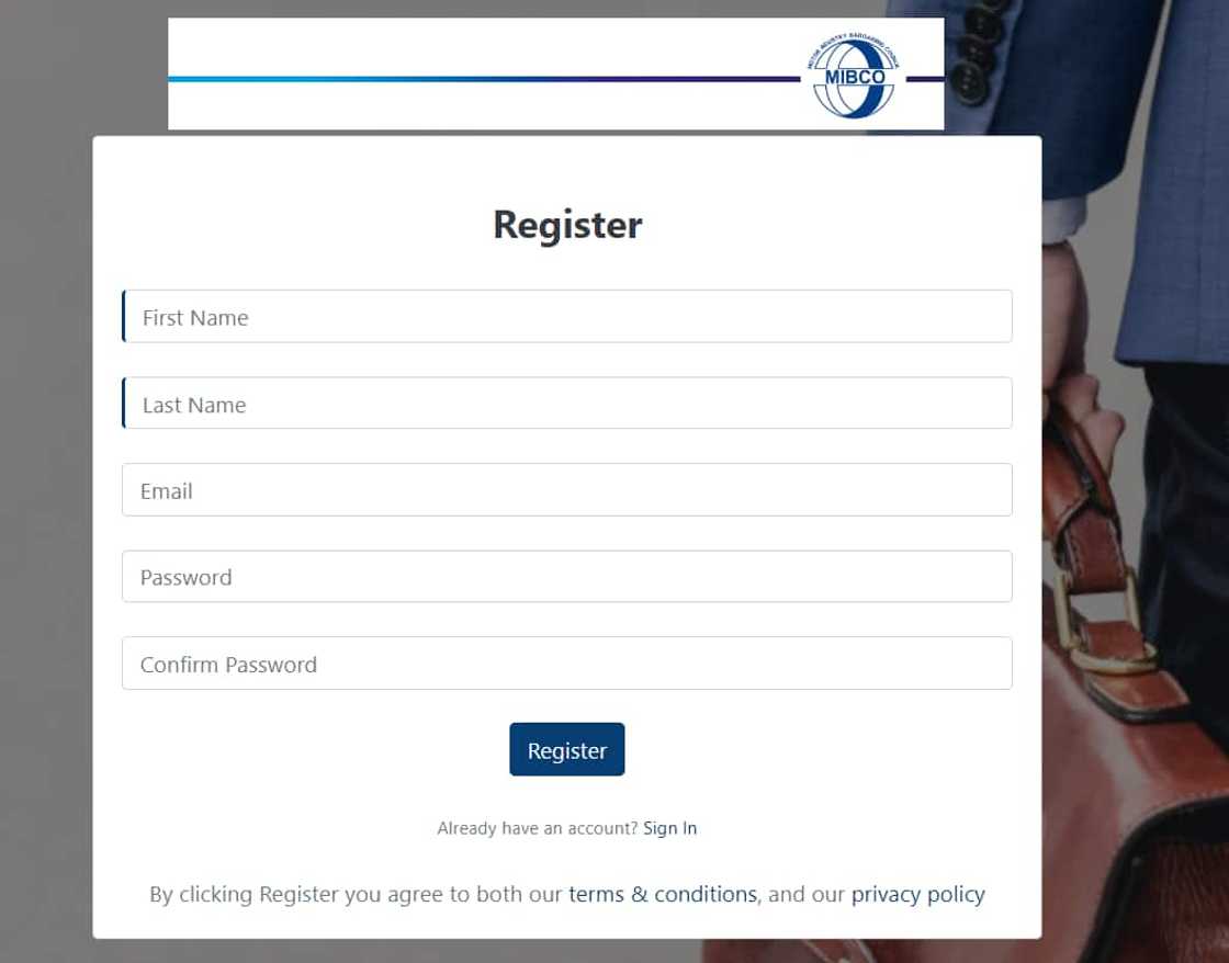 MIBCO registration portal MIBCO registration portal