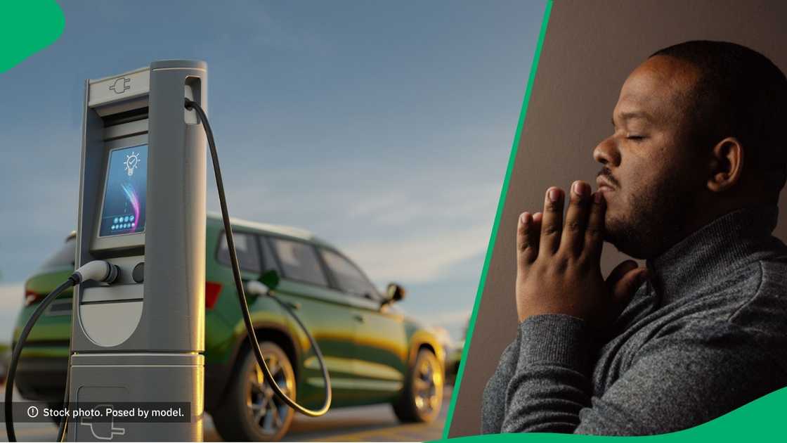 Man in car accident while driving e-vehicle turns to God