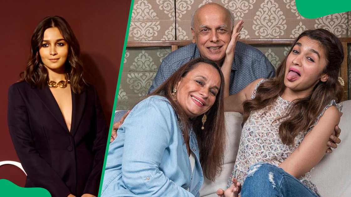 Alia Bhatt and her parents Alia Bhatt and her parents