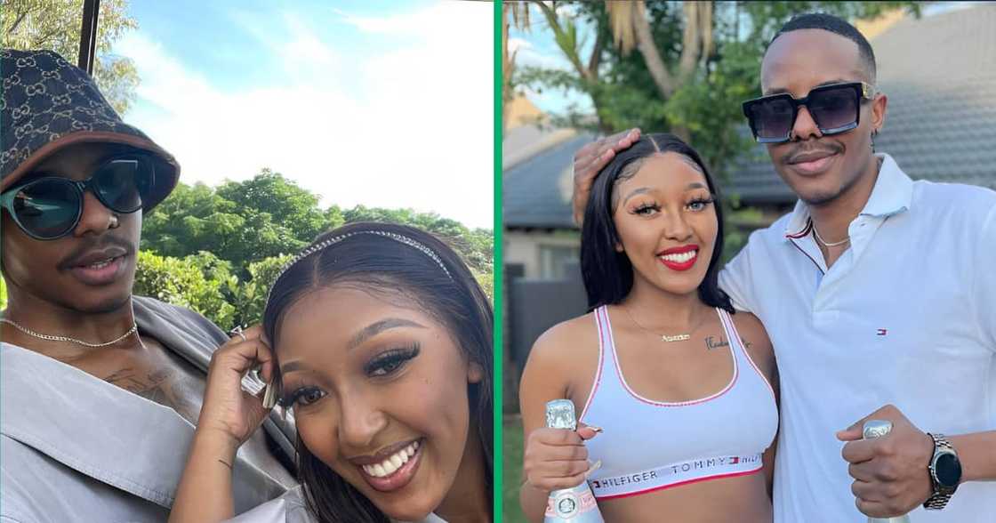 Grootman Selahle allegedly leaked Gcinile's explicit tape on social media Grootman Selahle allegedly leaked Gcinile's explicit tape on social media