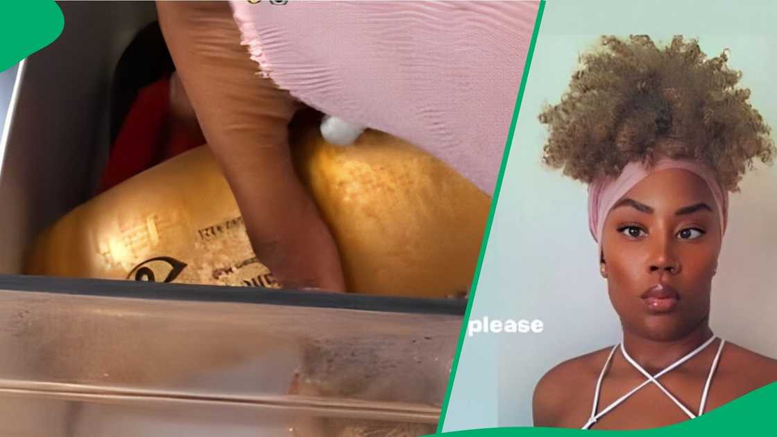 A woman shared that her son hid her glasses in the freezer. A woman shared that her son hid her glasses in the freezer.