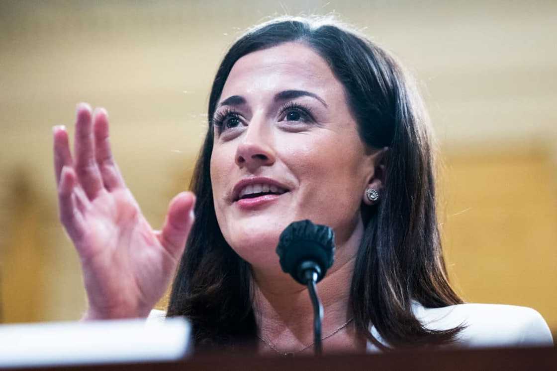 Cassidy Hutchinson at the Cannon Building Cassidy Hutchinson at the Cannon Building