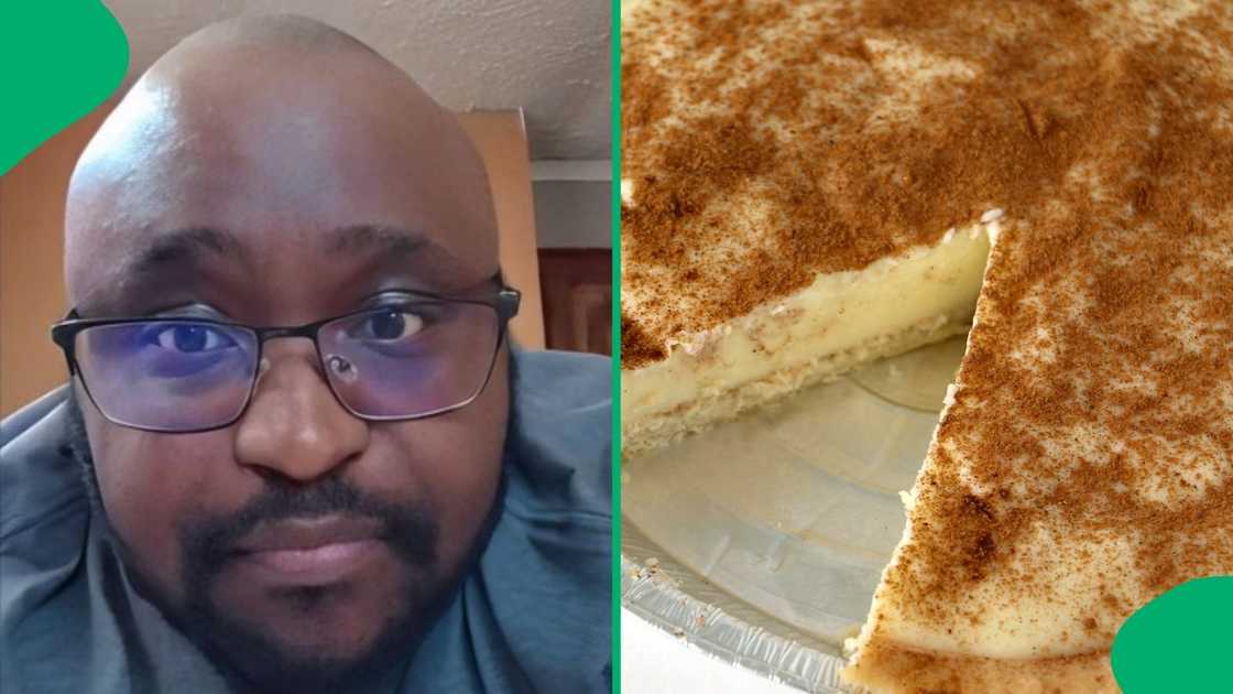 A South African man claimed Americans stole the milk tart recipe.