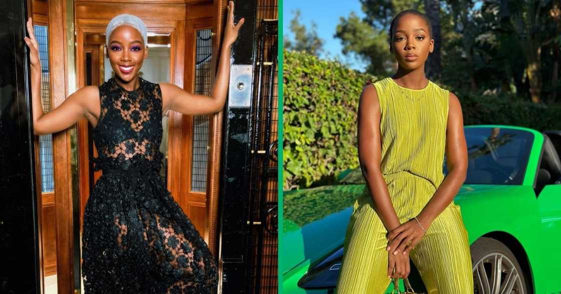 Thuso Mbedu rubbed shoulders with Zendaya