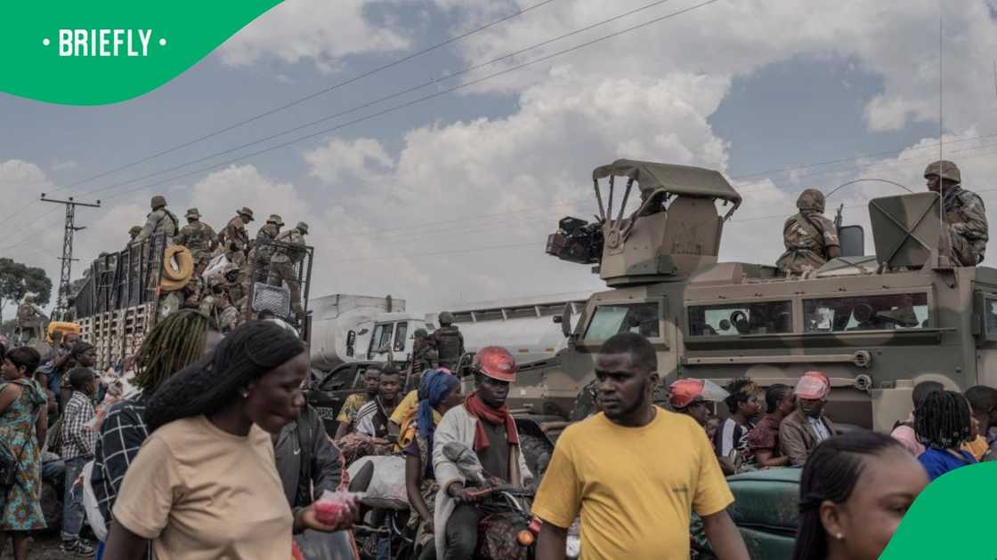 The SANDF denies that its soldiers surrendered to M23 forces The SANDF denies that its soldiers surrendered to M23 forces