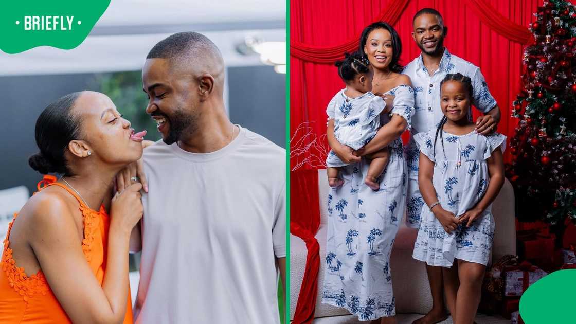 The couple spoke each other's languages in a playful video The couple spoke each other's languages in a playful video