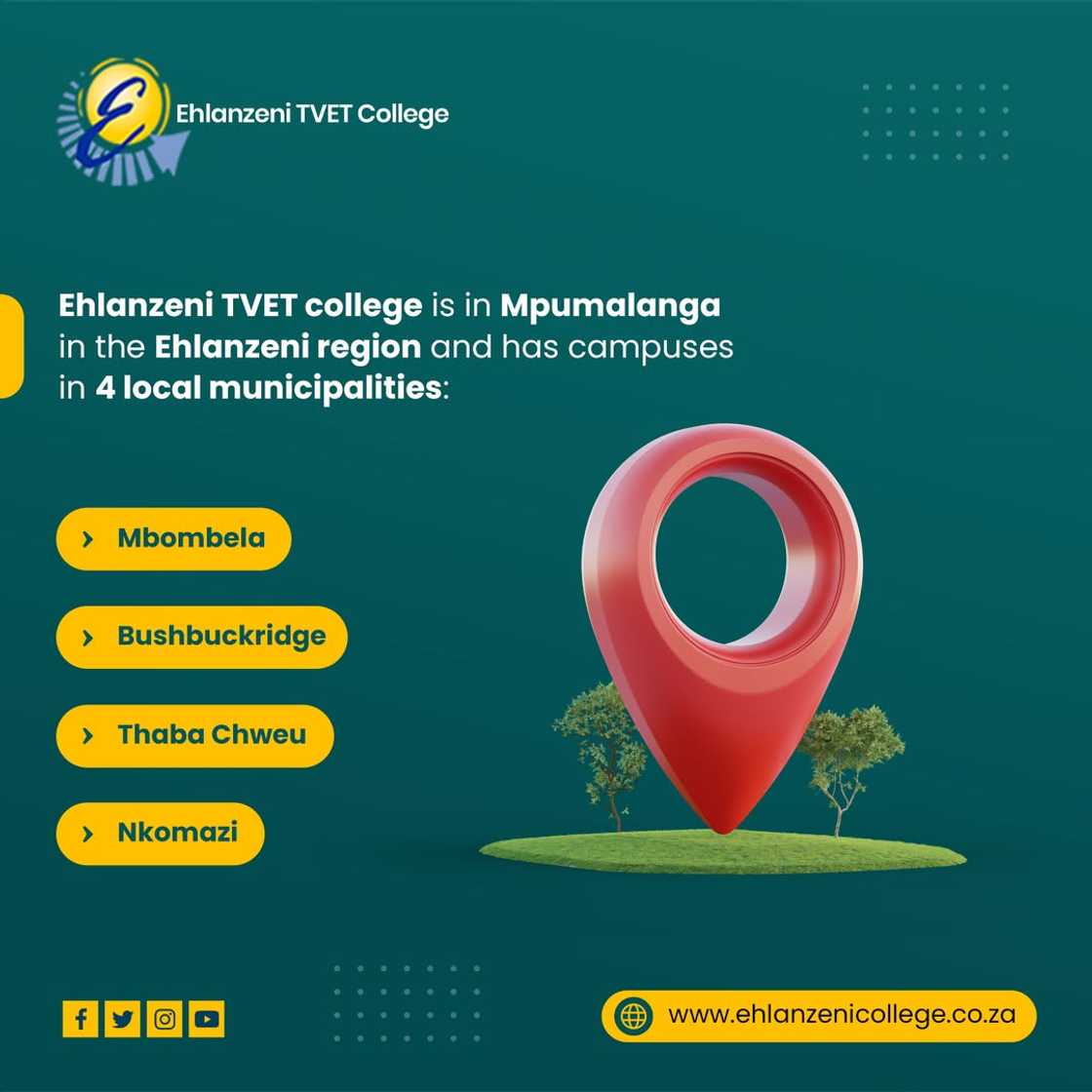 Ehlanzeni TVET College locations