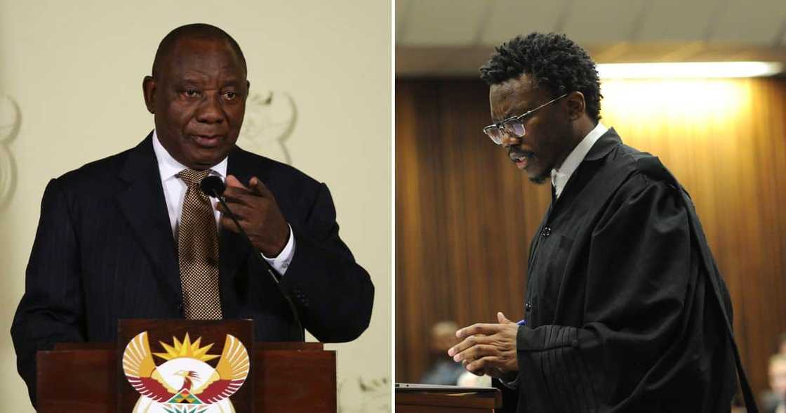 Cyril Ramaphosa & Tembeka Ngcukaitobi